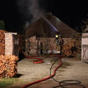 Brand in bijgebouw bij huis Sint-Oedenrode