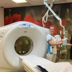 Proef met plaszakken na CT-scan bij ziekenhuis Bernhoven (video)