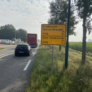 Afsluiting A-50 zorgt in Veghel voor verkeersoverlast