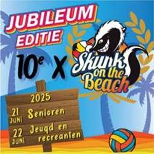 Zand, sport en gezelligheid bij jubileumeditie ‘Skunk on the Beach’