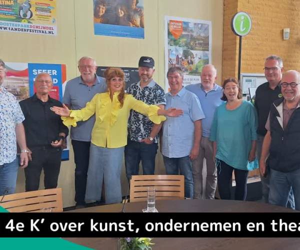 Talkshow De 4e K: over familiar ondernemen, kunst en theater (video)