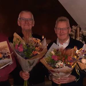 Buurtbusvereniging Keldonk neemt afscheid van vier vrijwilligers