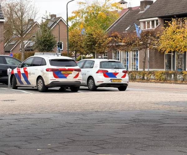 Grote politie inzet in Schijndel