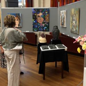 Amateurkunstenaars presenteren zich bij ‘Kunst in de Vink’