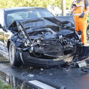 Forse aanrijding op Eerdsebaan in Schijndel