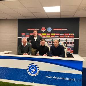 Sven Blummel tekent contract bij De Graafschap
