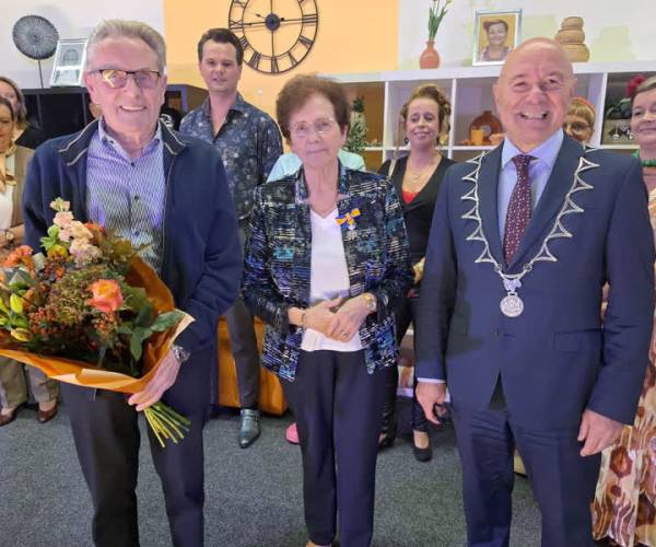 Annie Rijkers-van der Heijden niew lid van de Orde van Oranje-Nassau