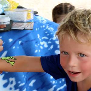 Kinderspeelplaats Schijndel redelijk druk ondanks de hitte