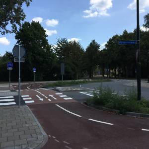 Duizenden fietsers kunnen weer veilig over de Populierlaan