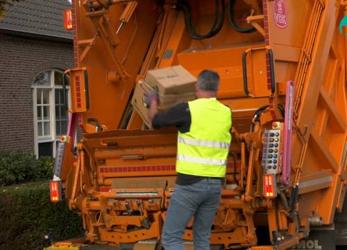 Laatste oud-papierronde voor vrijwilligers in Keldonk (video)