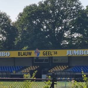 Promotiesprookje Blauw/Geel’38 voorbij na spannende penaltyserie