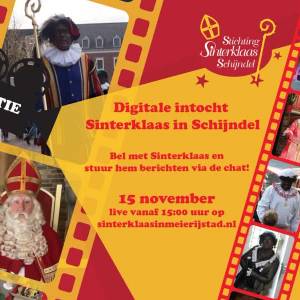 Digitale Sinterklaasintocht Meierijstad