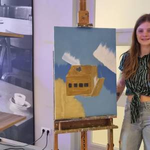 Leerlingen Elde College exposeren eigen kunst (video)