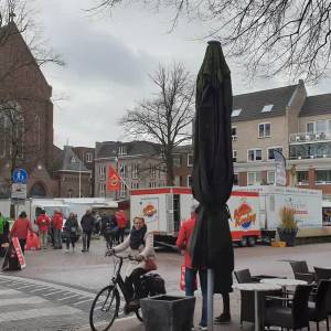 Weekmarkt Sint-Oedenrode tijdelijk verplaatst