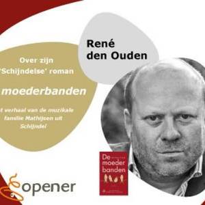 Auteur René den Ouden in bibliotheek Schijndel