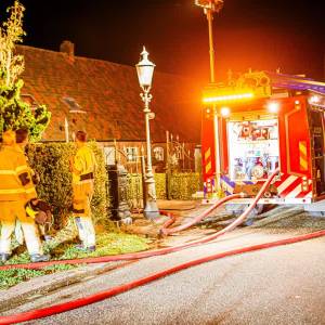 Brand in bijgebouw Pastoor van Vroonhovenstraat Schijndel snel geblust