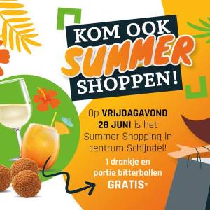 Zomerse koopavond in het centrum van Schijndel