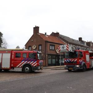 Brand bij Café De Sok in Schijndel