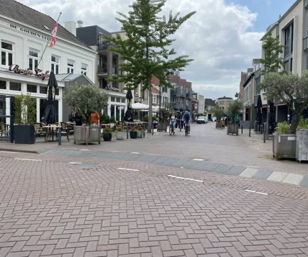 Molenstraat in Veghel in weekend dicht voor auto's