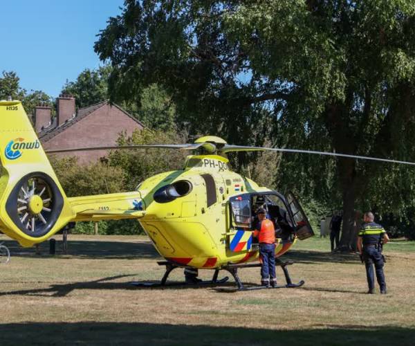 Traumahelikopter Trekt Veel Bekijks | Omroep Meierij