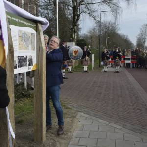 Informatiebord over Operatie Veritable onthuld in Uden (video)