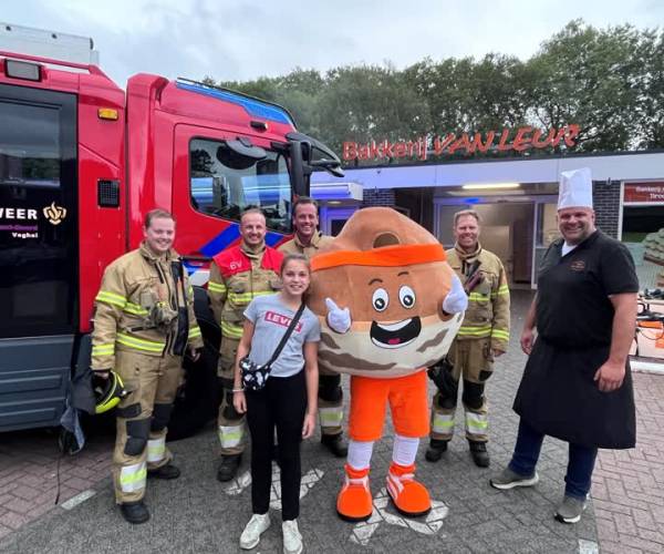 Krollie de mascotte van Krollenloop