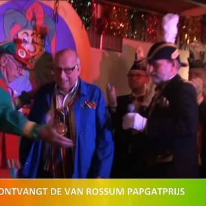 Uitreiking Van Rossum Papgatprijs.