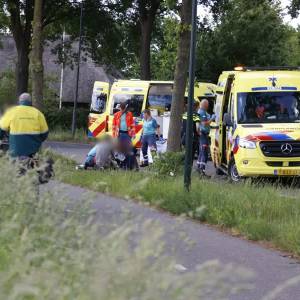 Twee gewonden bij aanrijding op Jekschotstraat in Zijtaart