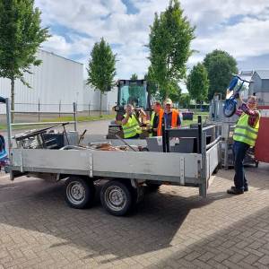 Jaarlijkse oud-ijzer ophaaldag Muziekvereniging Meierijstad