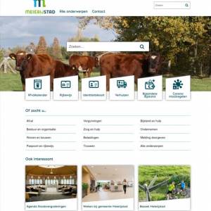Nieuwe website gemeente Meierijstad
