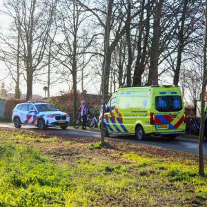 Wielrenners onderuit in Schijndel