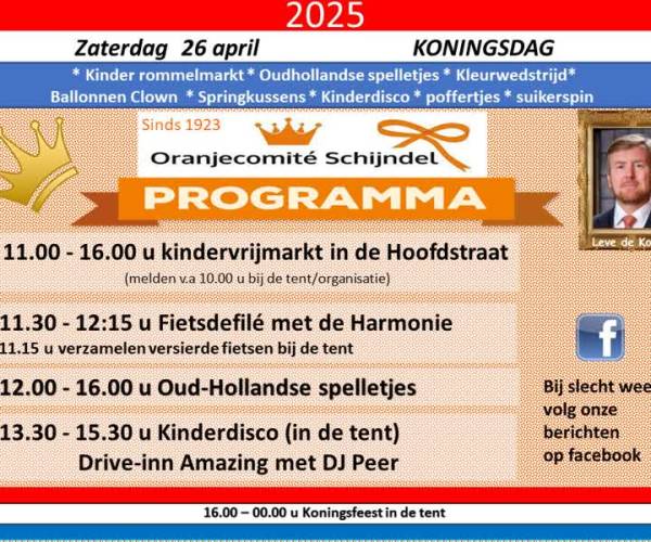 Schijndel viert Koningsdag