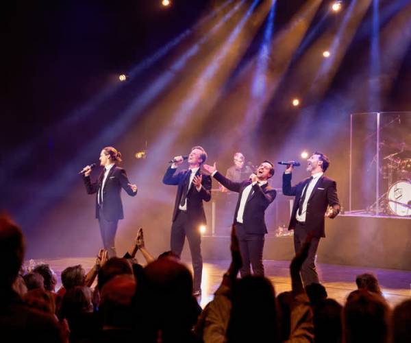 The Dutch Tenors geven cocert in De Blauwe Kei
