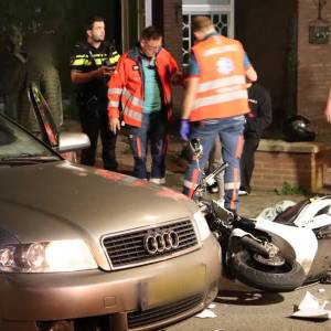 Scooterrijder gewond bij aanrijding in Veghel
