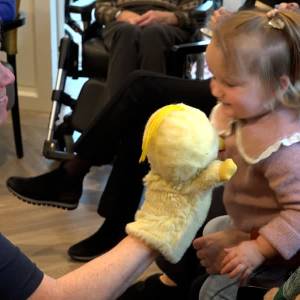 Kinderen, Ouderen en Muziek, vast item in Villa Rozenburg (video)